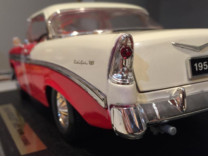 If only the taillight bezel would swing open to reveal the fuel filler cap, like on the real car.